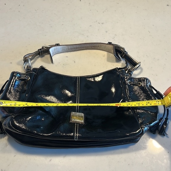 Black Patent Dooney & Bourke Purse - Picture 16 of 16